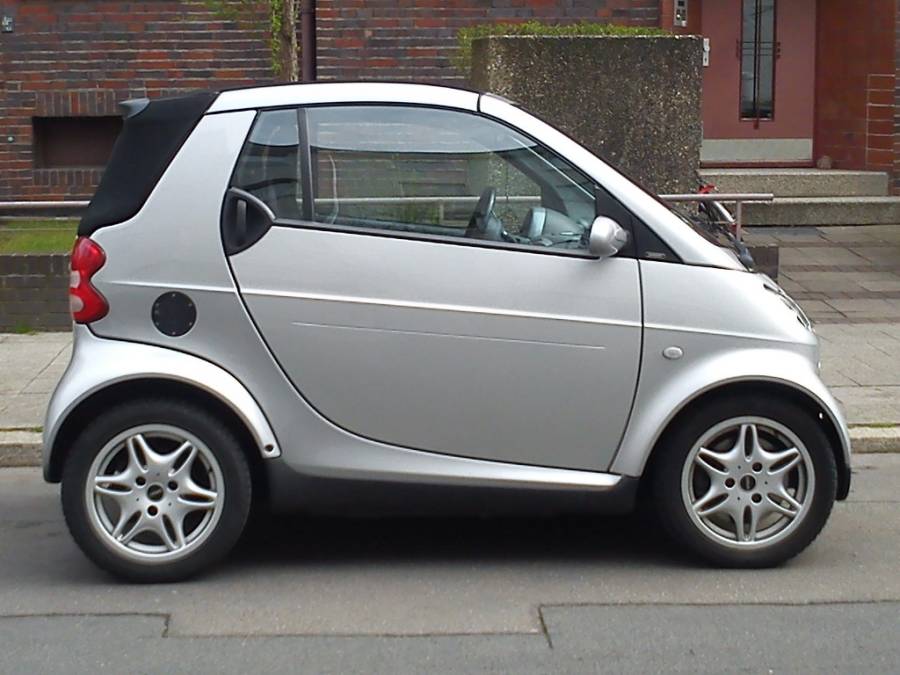 Smart in river silver